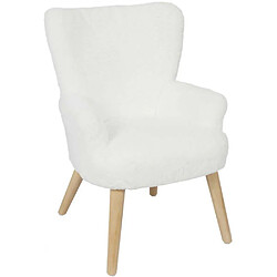 The Home Deco Kids Fauteuil enfant imitation fourrure Helsinki.