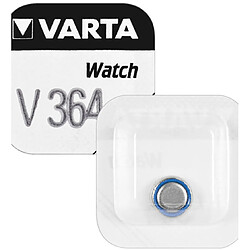 VARTA Pile bouton oxyde d'argent 364