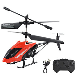 Mini RC infrarouge induction Télécommande RC Toy Gyro RC Helicopter 2CH Drone rouge