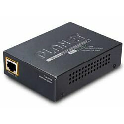 Edel Records Planet POE-171S Connexion Ethernet, supportant l'alimentation via ce port (PoE) Noir séparateur voix-données 