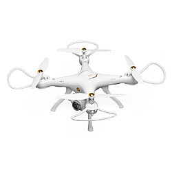 Attop Wifi GPS W9 1080P Caméra Drone Altitude Tenir le mode sans tête Quadcopter blanc