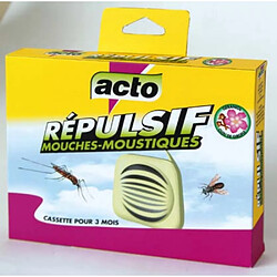 Cassette répulsive mouches & moustiques ACTO NATUR 