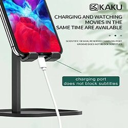 iKaku KSC-323 Support de téléphone portable de bureau Rouge pas cher