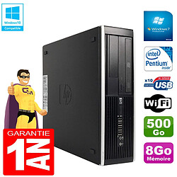 PC HP Compaq Pro 6300 SFF G630 RAM 8Go Disque 500Go Graveur DVD Wifi W7 · Occasion 