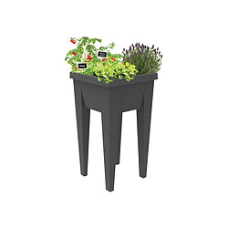 Carré potager Veg'Table urban 23 L anthracite - EDA