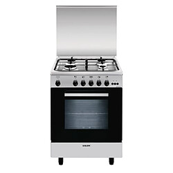 Glem A664VI Cuisinière à Gaz 64L Sécurité Gaz Acier Inoxydable