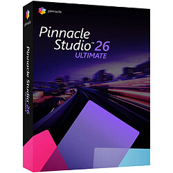 Pinnacle Studio 26 Ultimate - Licence perpétuelle - 1 poste - A télécharger 