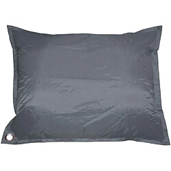 Jardindeco Grand coussin uni Maxi XL gris anthracite.