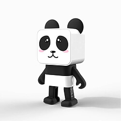 Mobility on Board Enceinte Bluetooth Animal Danseur Modèle Panda Blanc / Noir