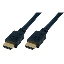 MCL Câble HDMI haute vitesse 3D avec Ethernet mâle / mâle - 1m