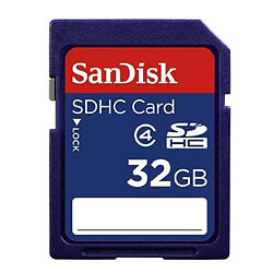 Mgm SanDisk SDSDB-032G-B35 Carte mémoire SDHC classe 4 32 Go