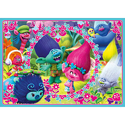 Clementoni Puzzle velours 60 pièces : Les Trolls 