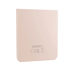 Vitre Arrière Inférieure Originale pour Samsung Galaxy Z Flip 4 Rose Gold 