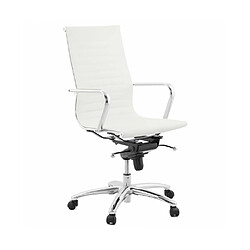 Kokoon Design fauteuil de bureau RELIK WHITE 67x67x113 cm