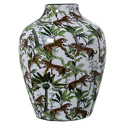 Vase Alexandra House Living Métal Tigre 21 x 21 x 26 cm 