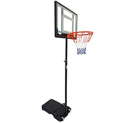 Bumber Panier de Basket sur Pied Mobile "Orlando" Hauteur Réglable de 1,6m à 2,10m 