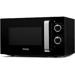 H.Koenig micro ondes de 20L 700W gris noir