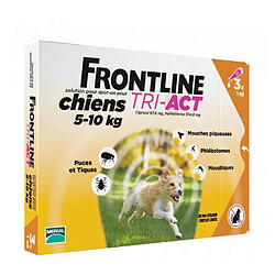 FRONTLINE TRI-ACT 5-10kg - 3 pipettes