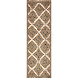 Acheter Jardindeco Tapis intérieur extérieur aspect jute bleu Tijuana 9041 90 x 67 cm.