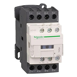 contacteur tesys d - 20a - 4 pôles - 1o+1f - 24v dc - bc - schneider electric lc1dt20bd