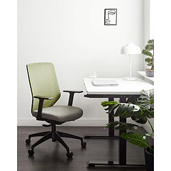 Beliani Chaise de bureau Vert clair VIRTUOSO