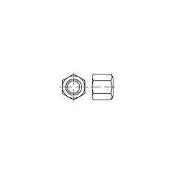 Écrous hexagonaux M6 DIN 6330 acier 50 pièces. TOOLCRAFT 138133