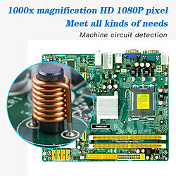 Microscope électronique industriel 2 millions de HD Numérique Mobile Téléphone WIFI Microscope 50-1000X Portable Loupe F210 Flexib