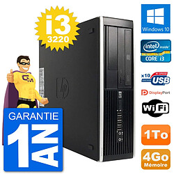 PC HP Compaq Pro 6300 SFF Intel i3-3220 RAM 4Go Disque Dur 1To Windows 10 Wifi · Occasion 