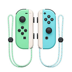 Manette de jeu Joy-Con sans fil, Joystick, gauche/droite pour nintendo Switch  -  Vert / Bleu 