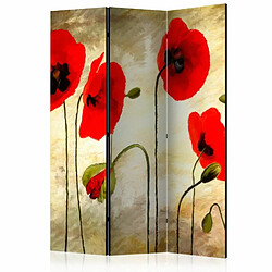 Paris Prix Paravent 3 Volets Golden Field of Poppies 135x172cm