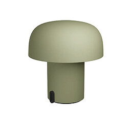 Lampe de table portable, dimmable et rechargeable via usb, couleur mousse vert - Sensa Moss - KOODUU 