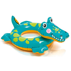 Bouée tête animal Crocodile 71 x 56 cm - Intex 58221NPD