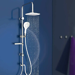 EISL Ensemble de douche DUSCHTRAUM Chrome et blanc