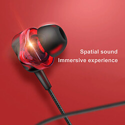 GUPBOO 3.5mm Jack Wired Headphones Dynamic Headphones Heavy Bass Sports Music Gaming Headset Studio Headphones-in