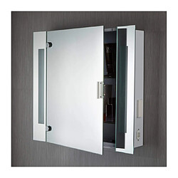 Avis Searchlight Armoire lumineuse salle de bain, verre miroir et prise rasoir