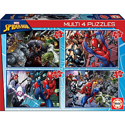 Educa Borras EDUCA - Puzzle - MULTI 4 IN 1 ULTIMATE SPIDER-MAN