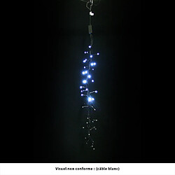guirlande - boa - comete - raccordable - 1 mètre - led - blanc - sans alimentation - 230v - festilight 39301-w0-z