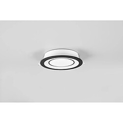 Lumière Downlight Encastrable Moderne 14cm Noir Mat 3000K