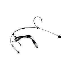 Perel Microphone serre-tête pour émetteur portable micw43 - noir