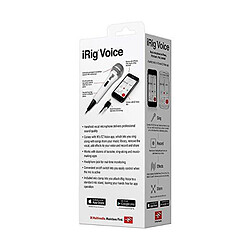 IK Multimedia Irig Voice New Microphone Bleu pas cher