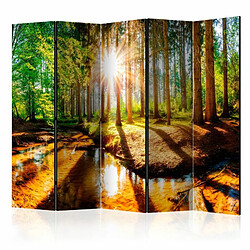 Paris Prix Paravent 5 Volets Marvelous Forest 172x225cm 