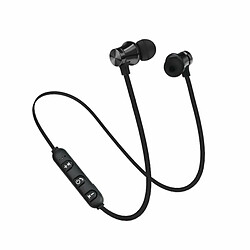 Xt11 Magnétique Bluetooth 4.2 Écouteur Sport Course Sans Fil Tour De Cou Casque Casque Avec Micro Musique Stéréo Pour Android Or