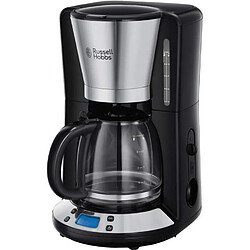 Cafetière filtre programmable 15 tasses 1100w acier brillant - 24030-56 - RUSSELL HOBBS 