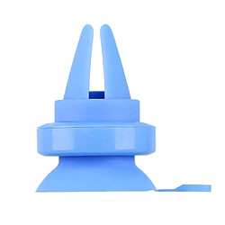 Wewoo Support Holder bleu pour les tablettes, iPhone, Samsung, , Xiaomi, HTC et autres smartphone Universel 360 Degrees Rotation Car Ventouse Mount Sucker Titulaire Stand, Diamètre: 3,5 cm, Hauteur du support: 4,5 cm,