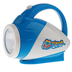 appareil ménager de simulation en plastique pour les jouets de jeu d'enfants - lampe de poche bleue