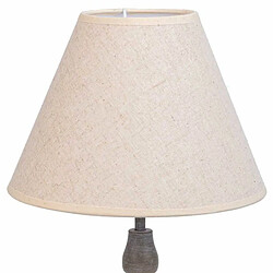 Lampe de bureau Alexandra House Living Blanc Gris Métal Tissu 220-240 V 23 x 51 x 23 cm pas cher