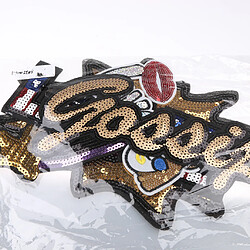 Patches 5 Pieces Sequin Ecrussons Mixte Motif Applique à Coudre Embellissement Décor