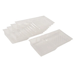 Silverline LOT DE 5 FILMS PROTECTEURS JETABLES POUR BAC À PEINTURE 100 MM SILVERL