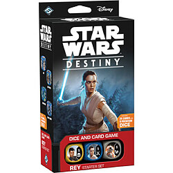 Fantasy flight Games Jeux de société - Star Wars Destiny jeu de cartes et cubes Rey Starter *ANGLAIS* 