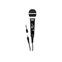 Lexibook Microphone Star Wars jakc 3,5mm + adaptateur6,3mm